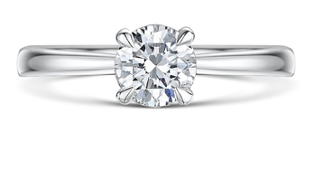 anillos de compromiso con diamantes